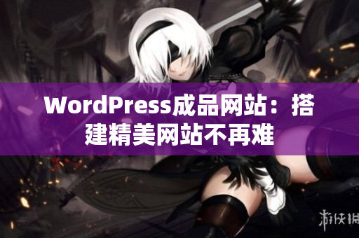 WordPress成品网站：搭建精美网站不再难