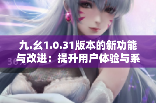 九.幺1.0.31版本的新功能与改进：提升用户体验与系统稳定性